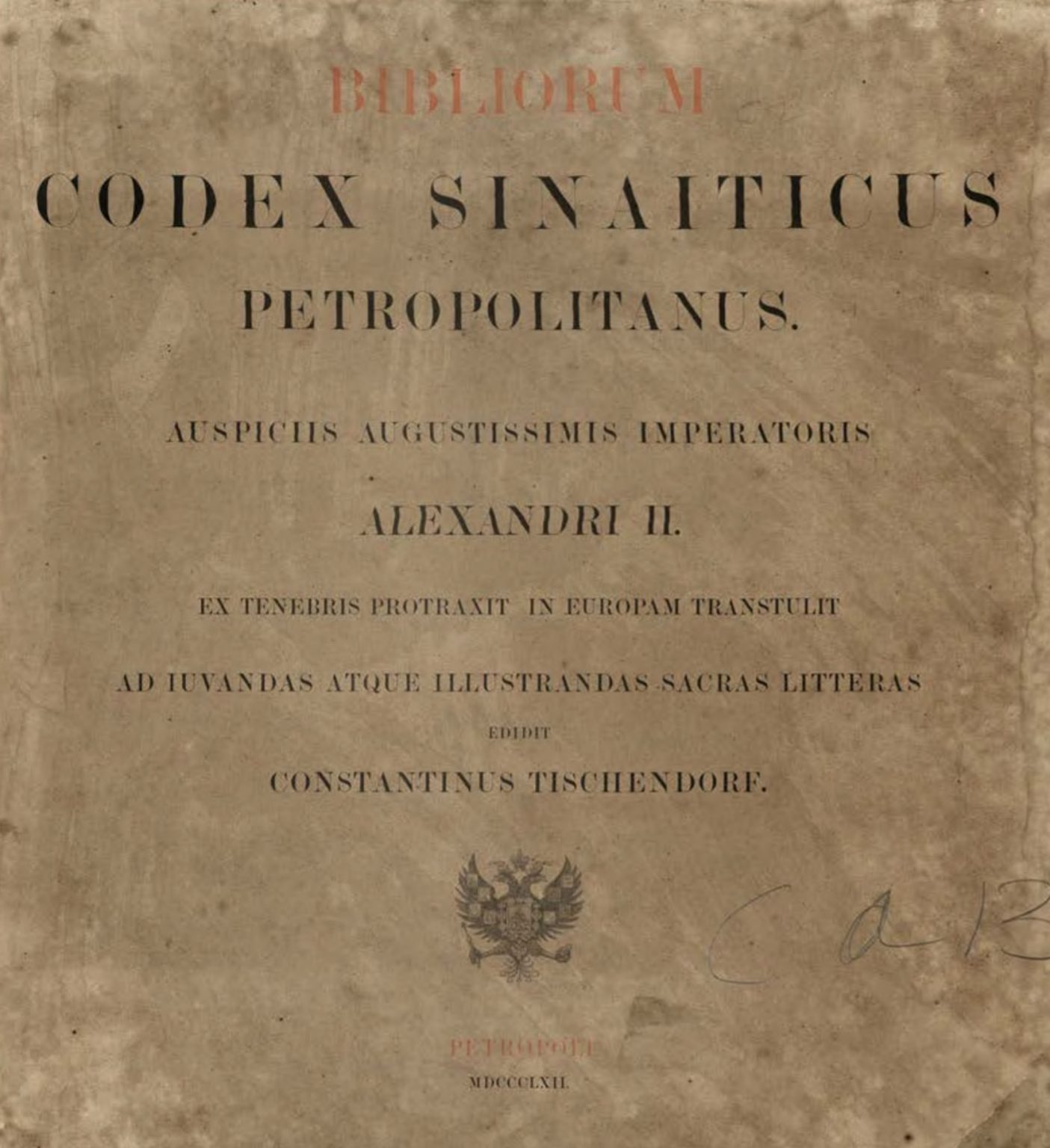 2. Codex Sinaiticus Luxury Edition – Manuscript Hunters